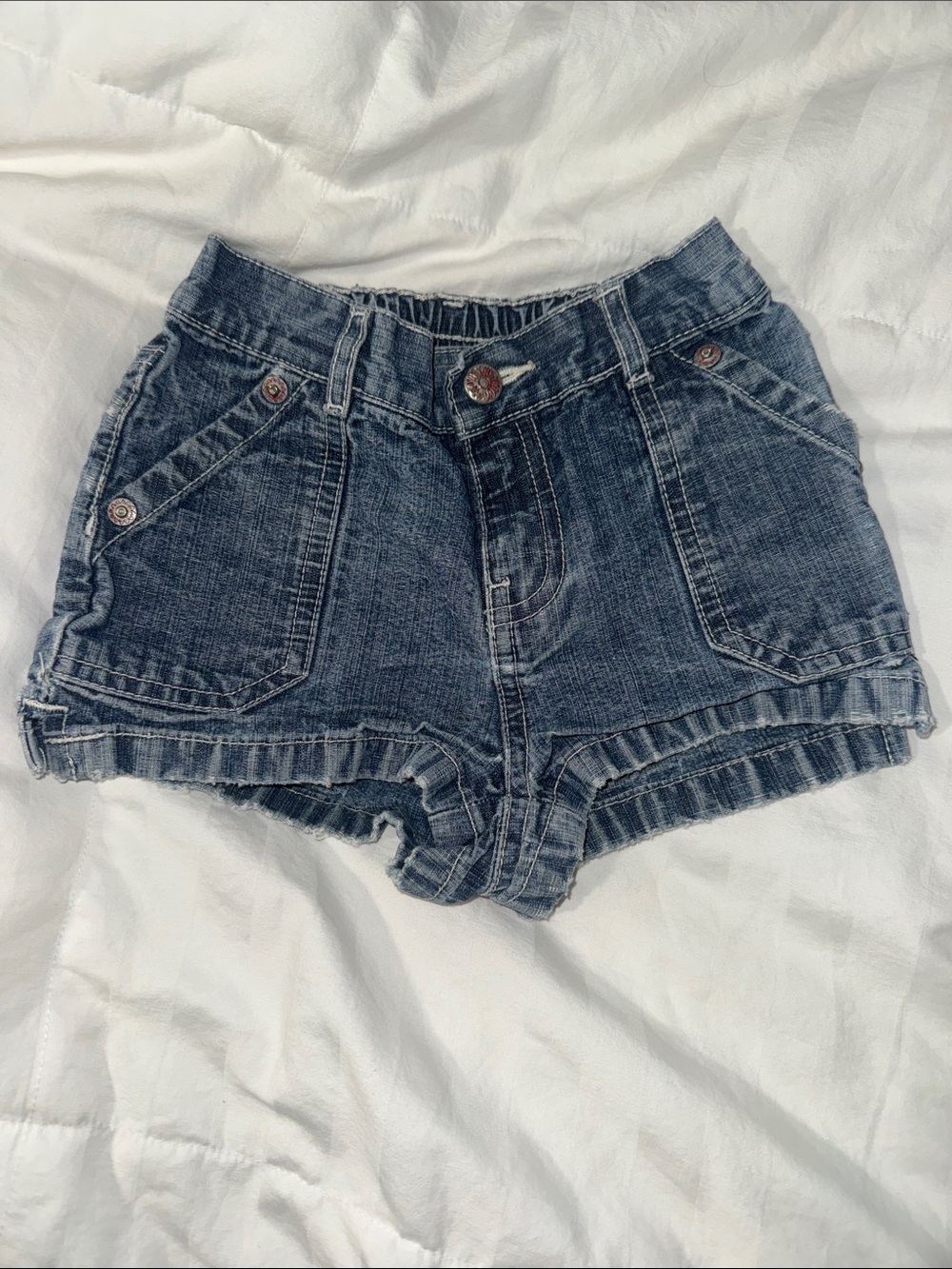 Baby GAP Dark Wash Denim Shorts like new!